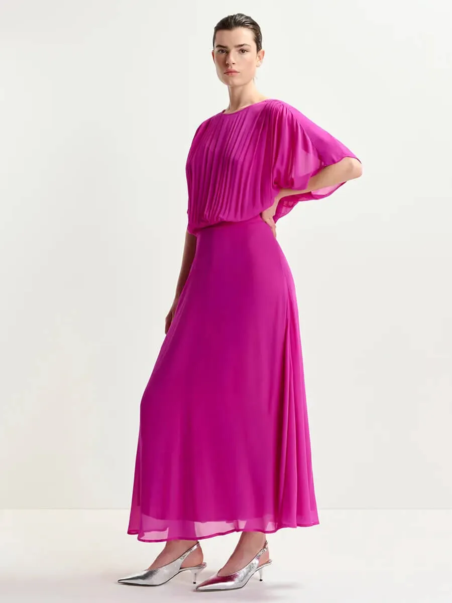 Hikart Dress - Bright Pink