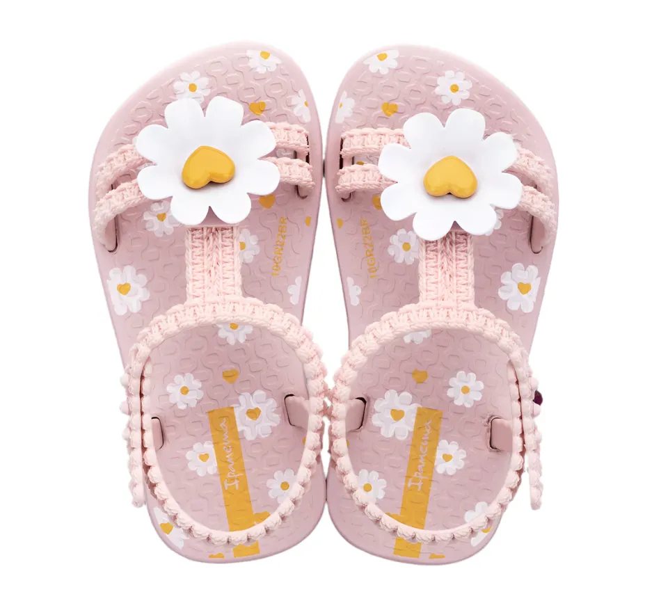 Ipanema Daisy Baby Sandal - Baby Pink