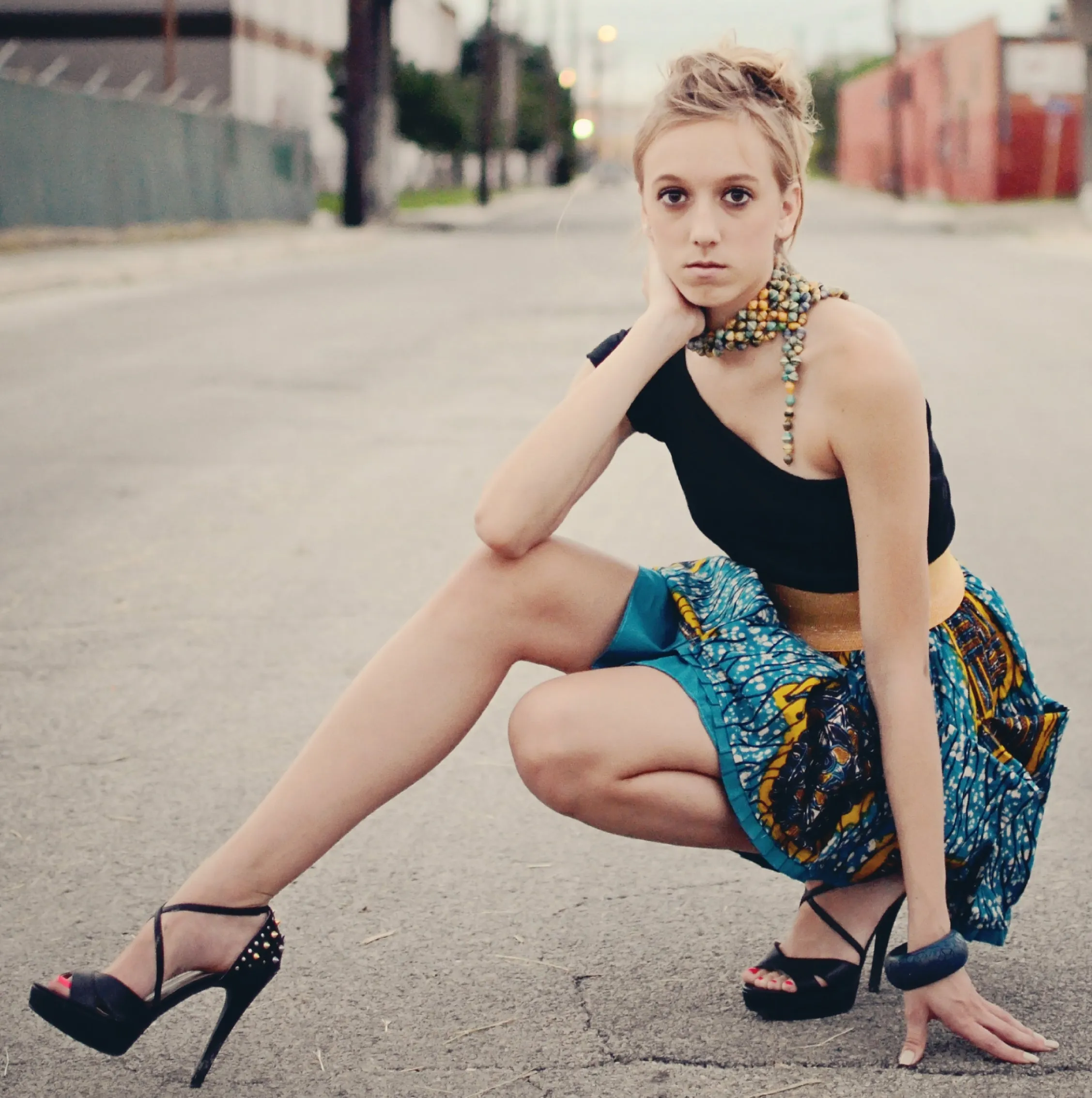 Island Emerald Pool Mini Dress
