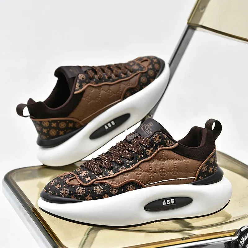 Jules A55 Monogram Pattern Casual UNISEX Sneakers