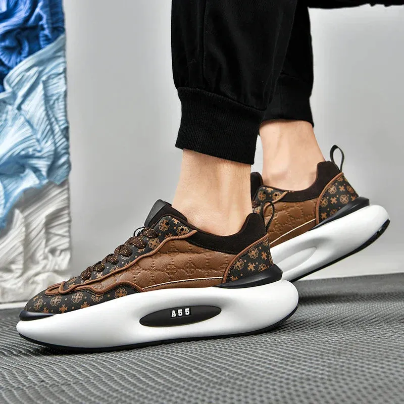 Jules A55 Monogram Pattern Casual UNISEX Sneakers
