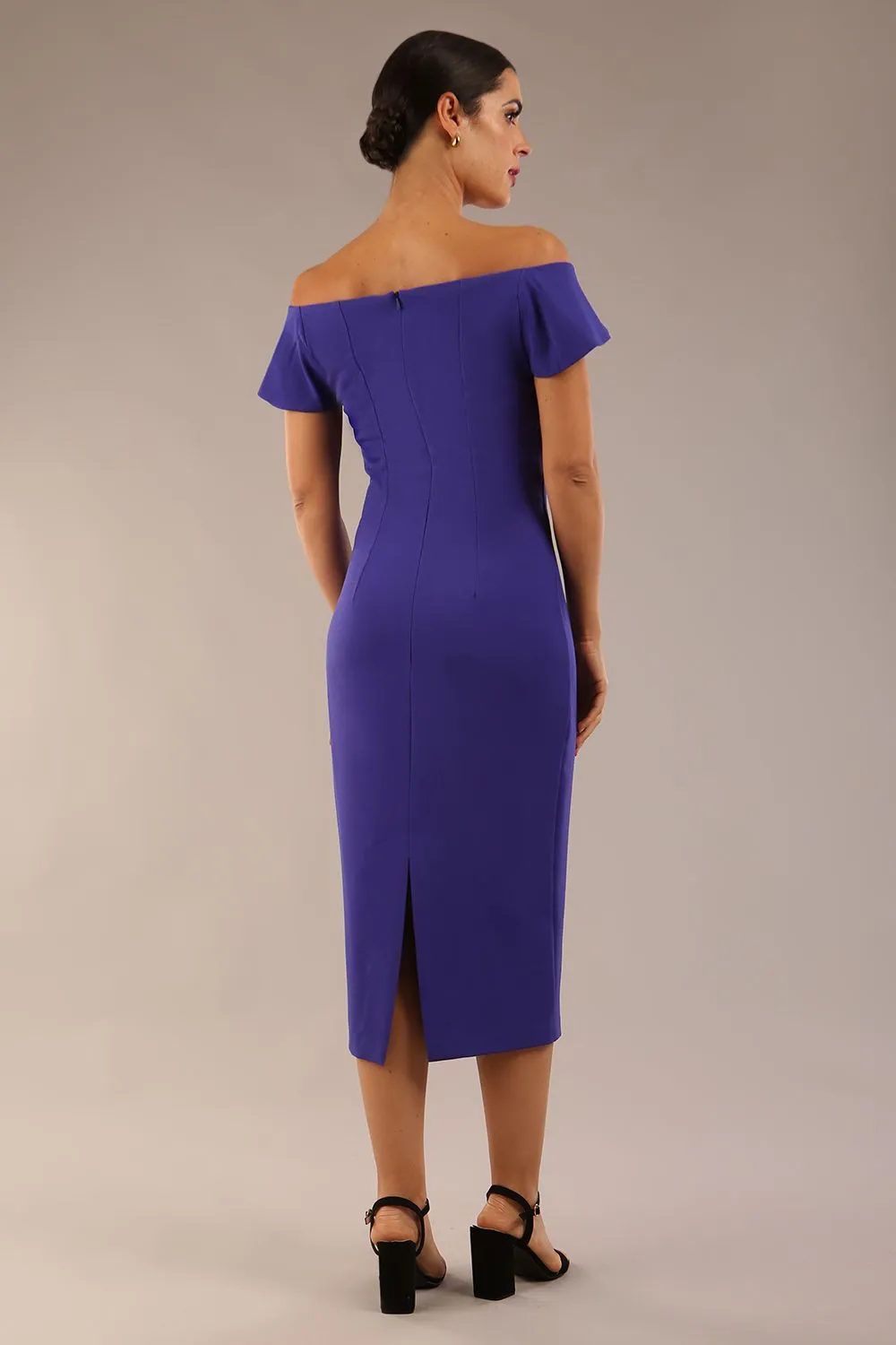 Juliette Off Shoulder Pencil Dress