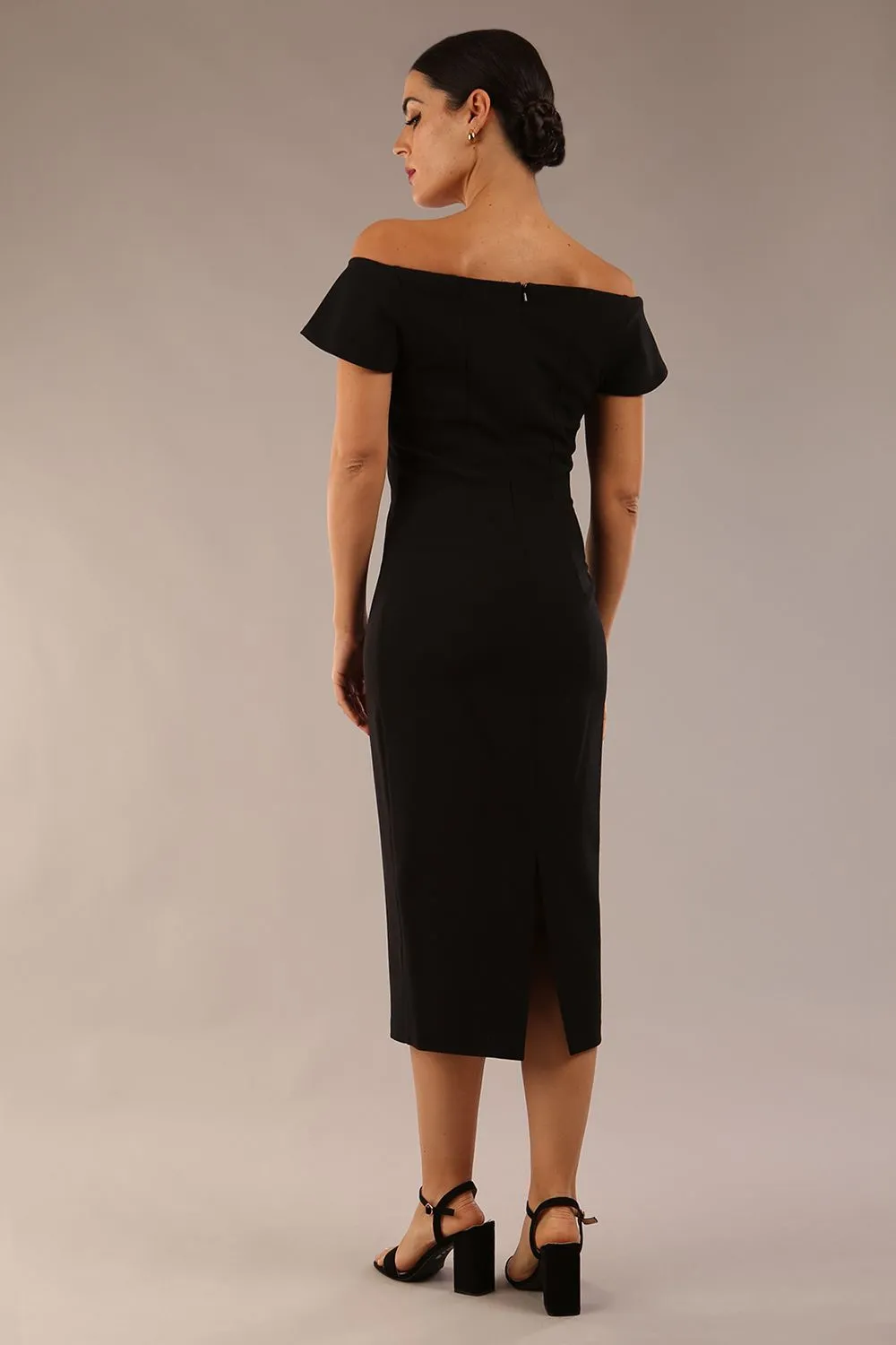 Juliette Off Shoulder Pencil Dress