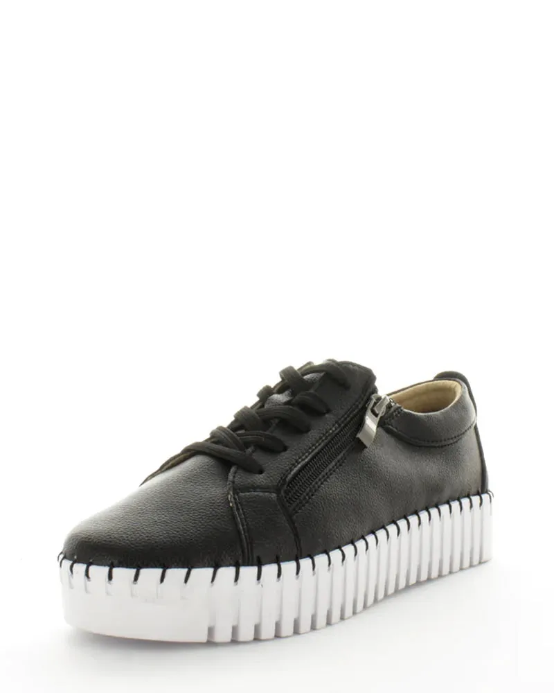 Just Bee Climber Leather Platform Sneakers