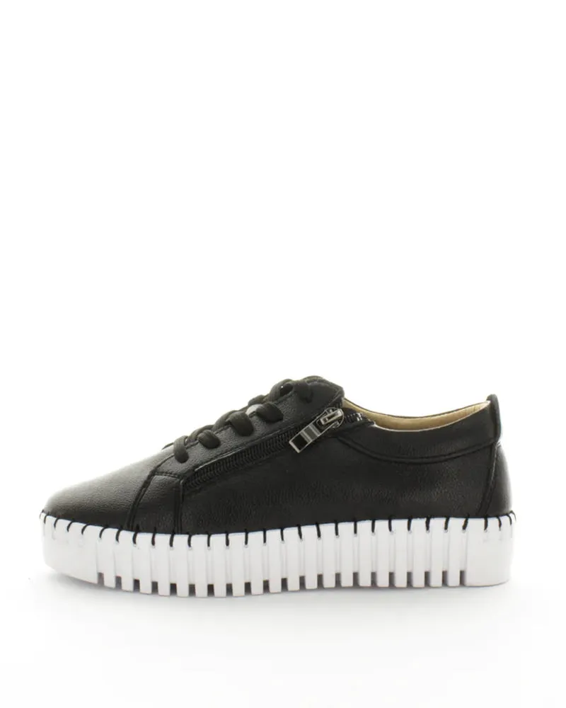 Just Bee Climber Leather Platform Sneakers
