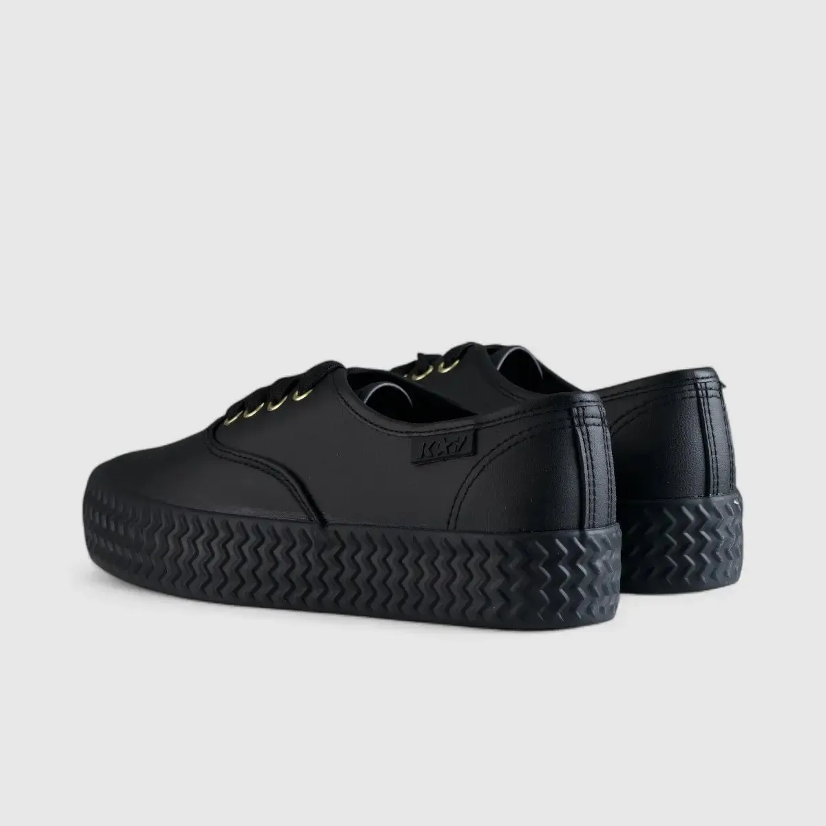 K7 Gayle Lace Up Sneaker Black