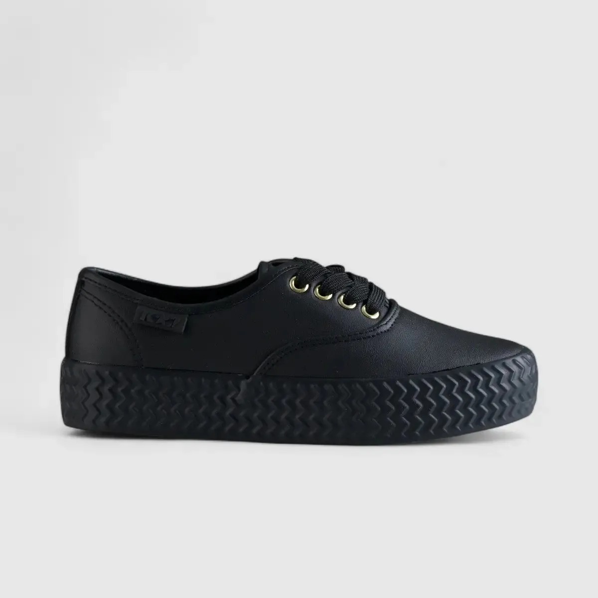 K7 Gayle Lace Up Sneaker Black