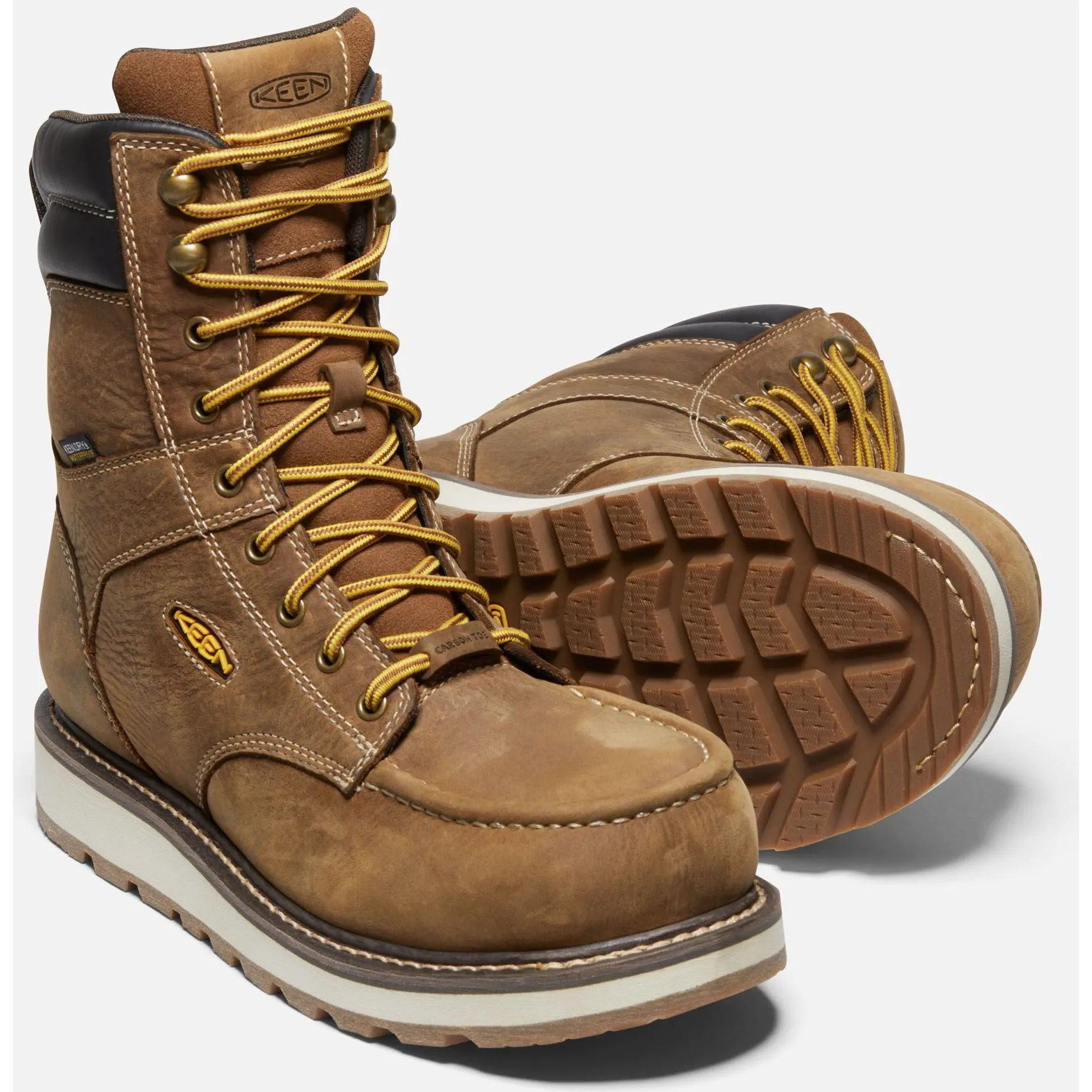 Keen Utility Men's Cincinnati 8" Carbon-Fiber Toe WP Work Boot- 1025694