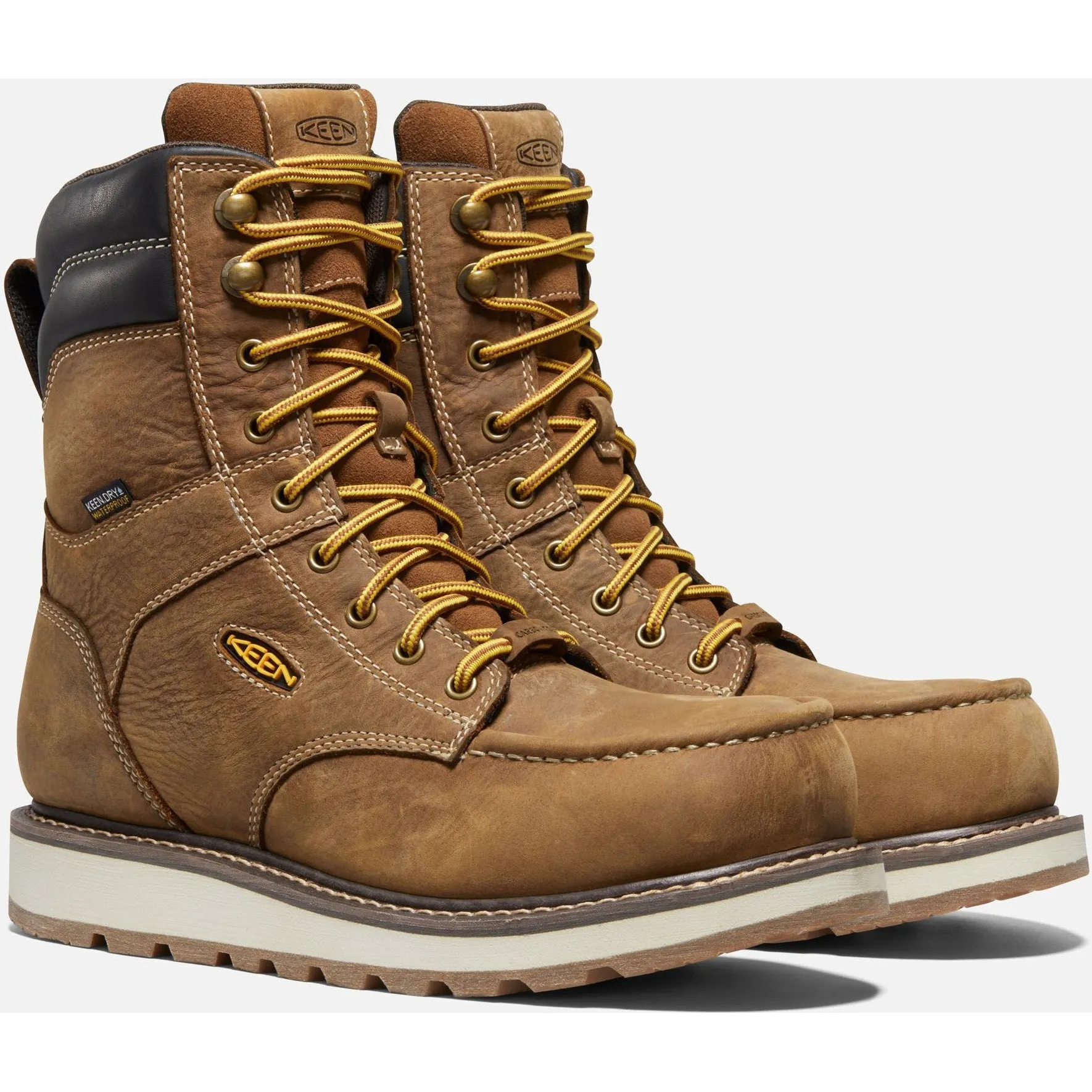 Keen Utility Men's Cincinnati 8" Carbon-Fiber Toe WP Work Boot- 1025694