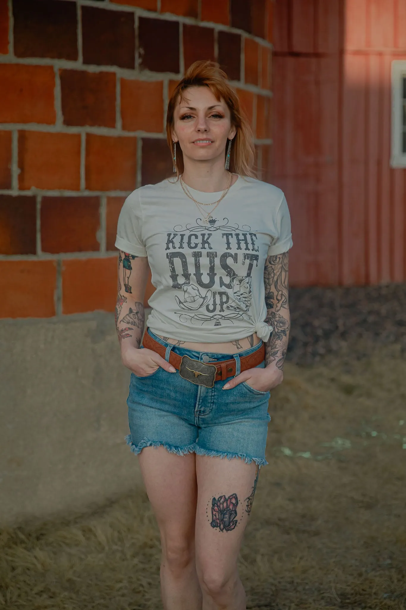 Kick the Dust Up Graphic T-Shirt