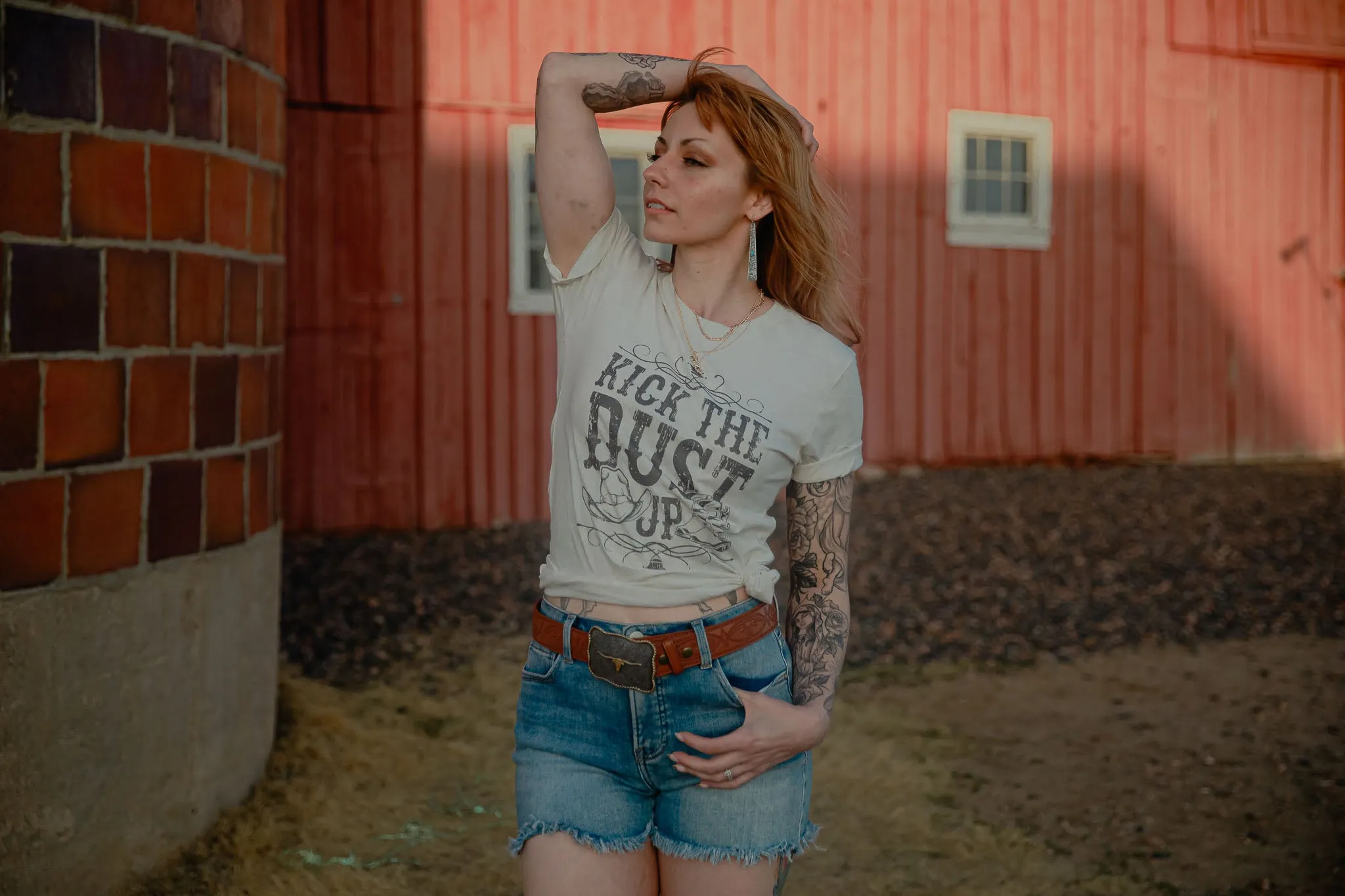 Kick the Dust Up Graphic T-Shirt