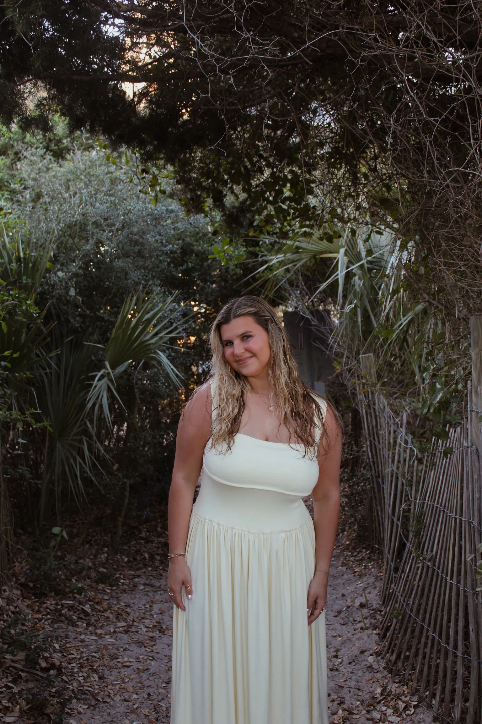 Kimba Maxi Dress - Lemon