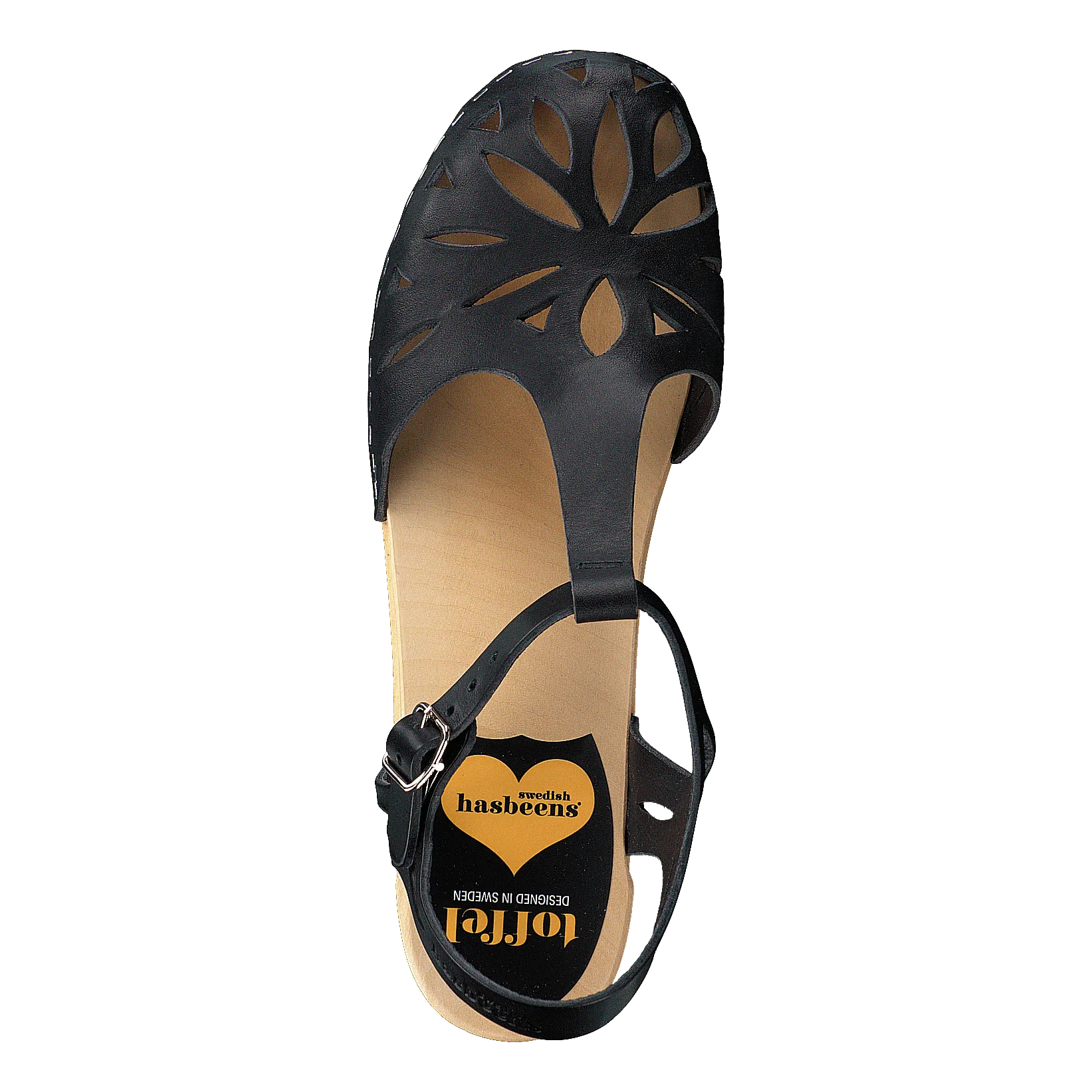 Lacy Sandal Black