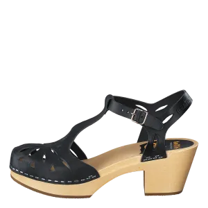 Lacy Sandal Black