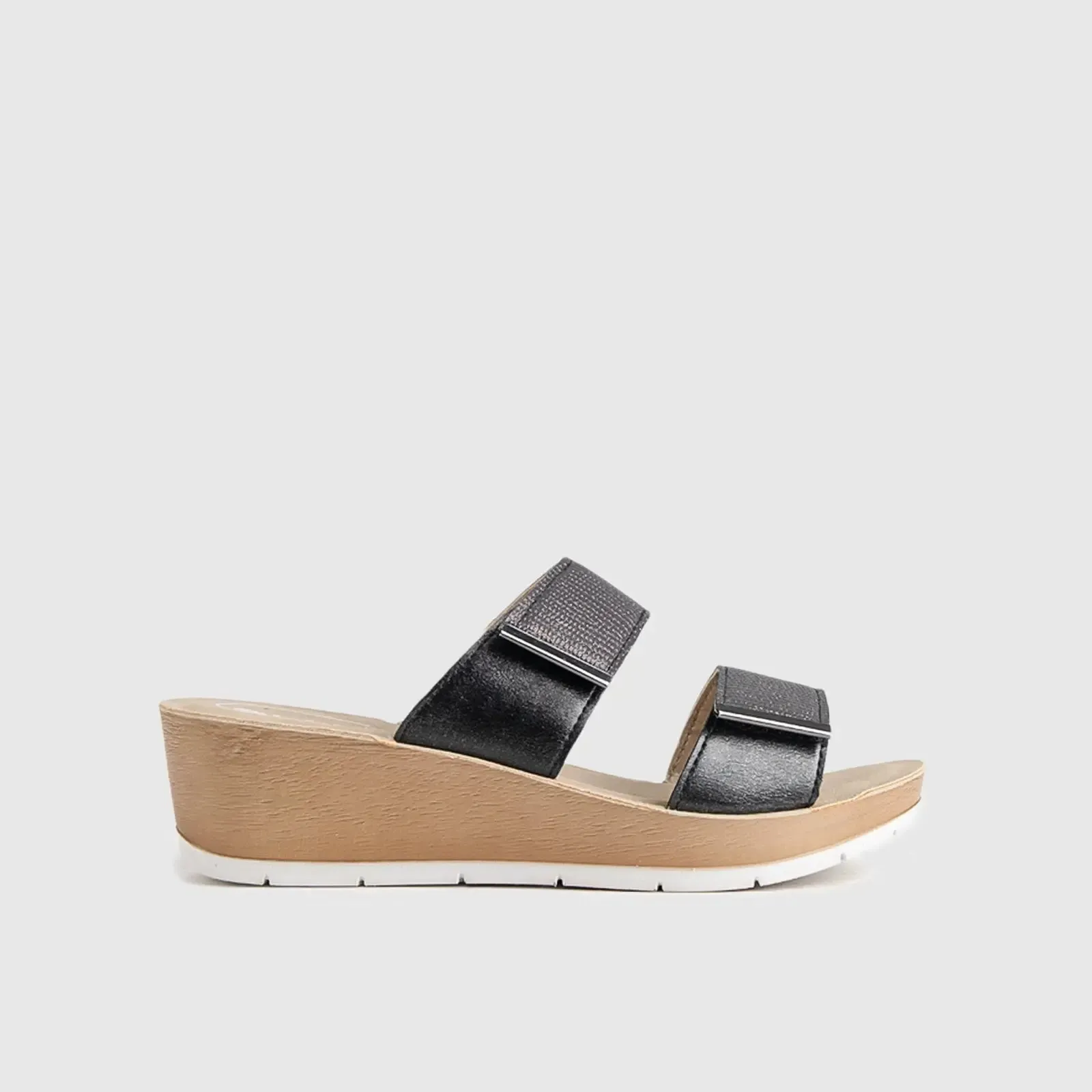 Ladies Comfort Sandals RN012 Pewter