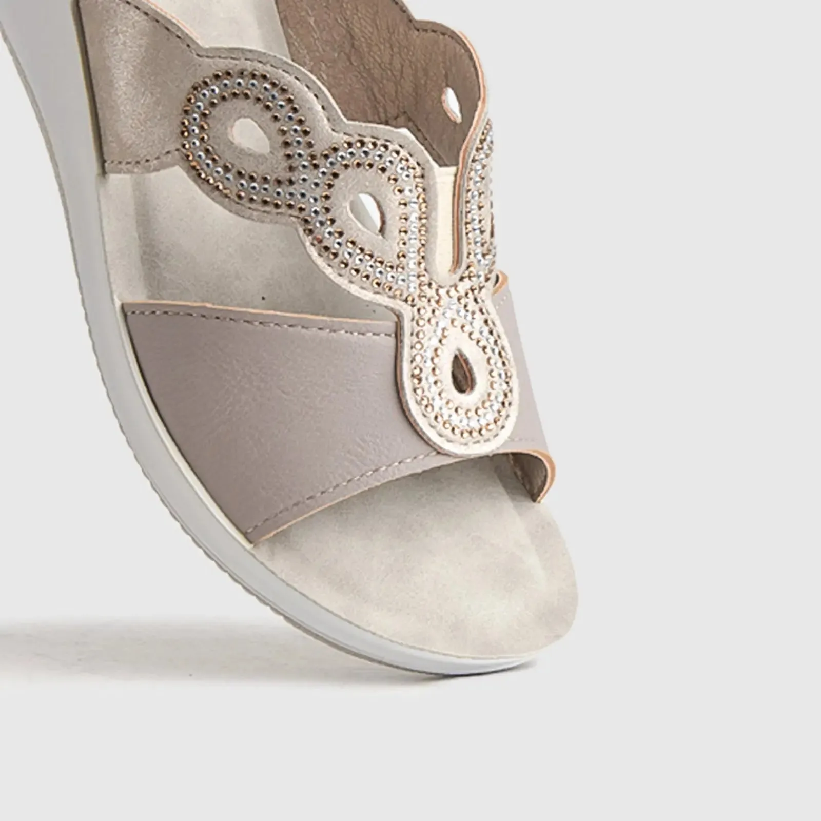 Ladies Comfort Sandals SE002 Grey
