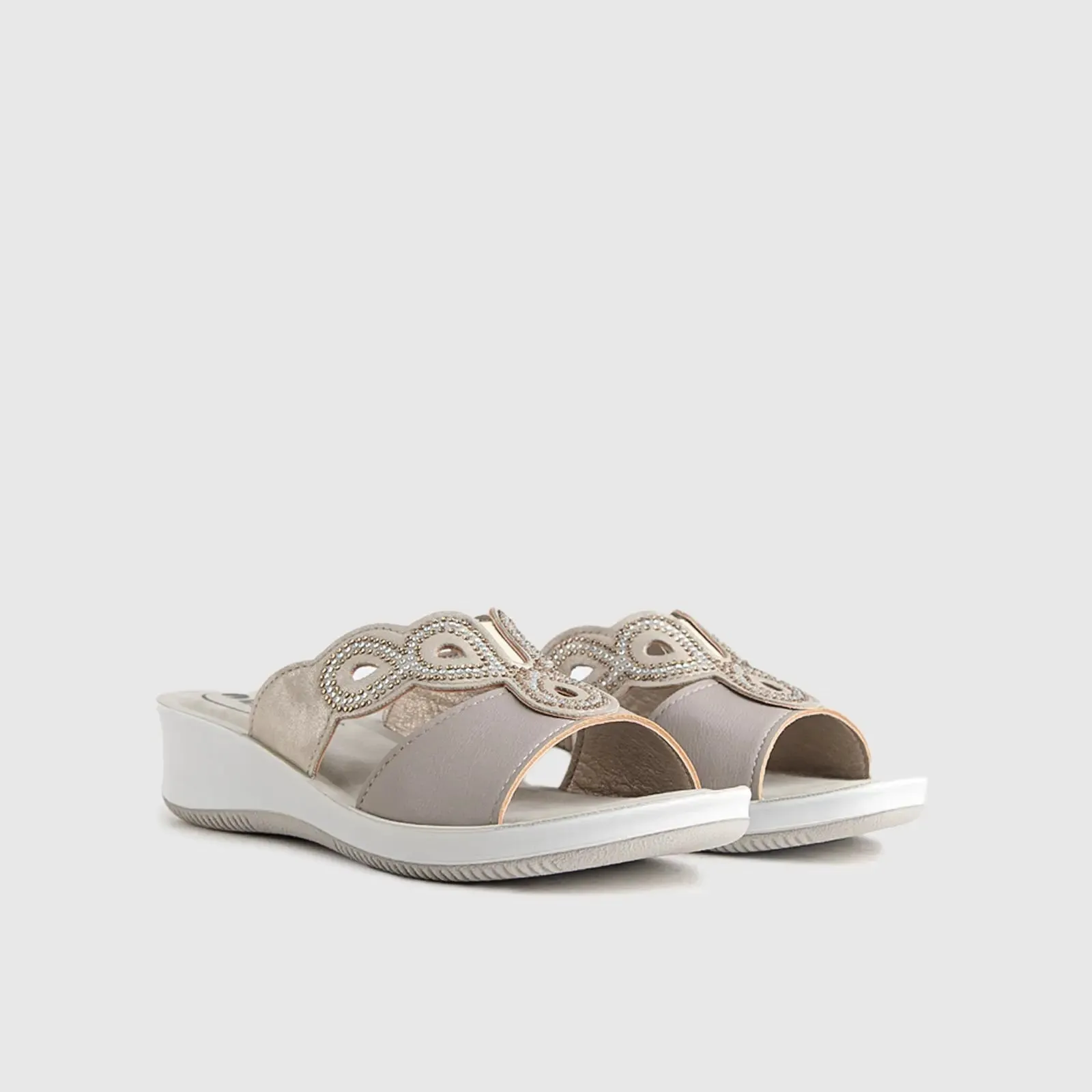 Ladies Comfort Sandals SE002 Grey