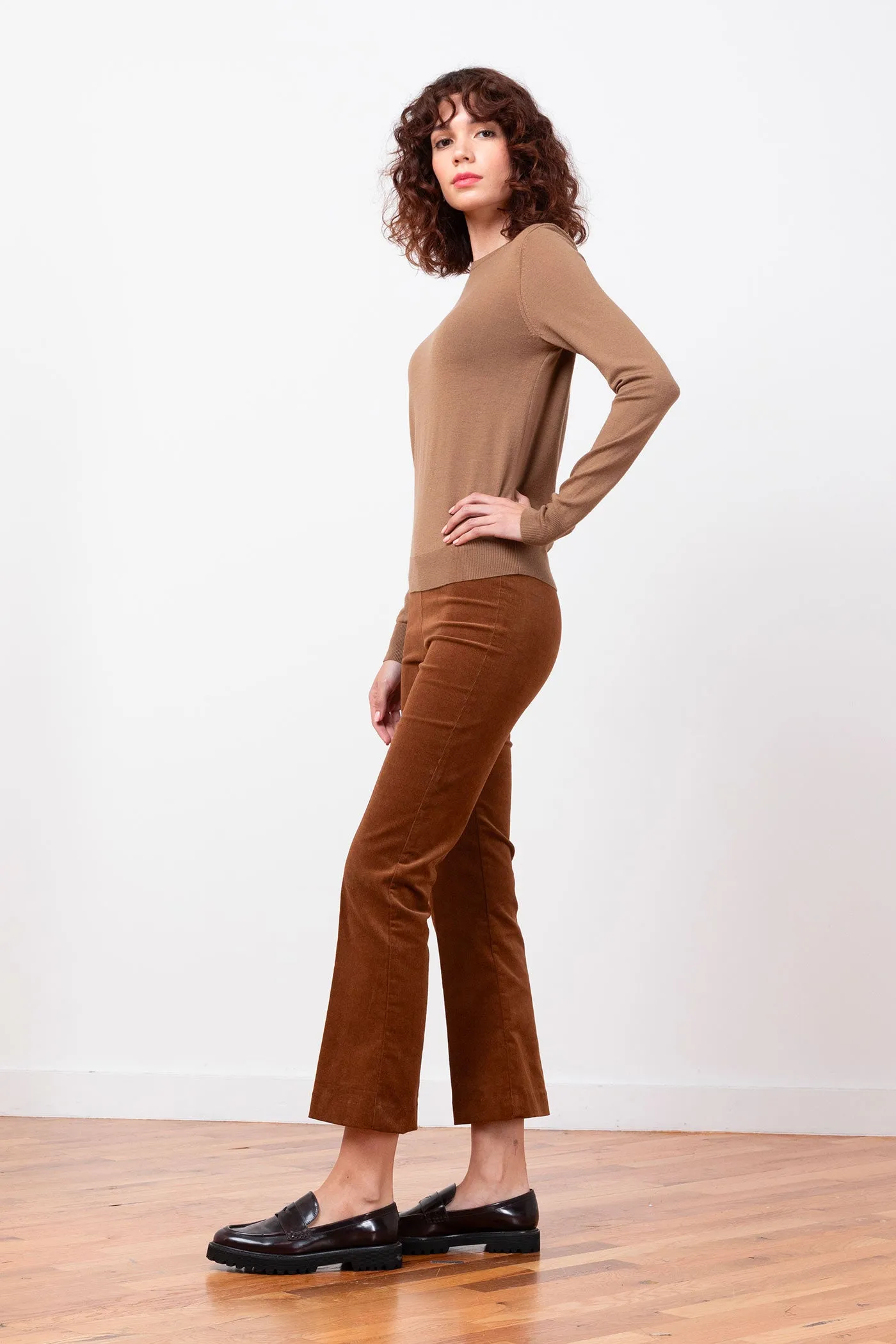 LEO Fine Corduroy Cognac