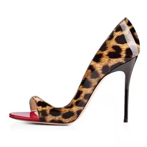 Leopard Luxe Gradient Stiletto Heels