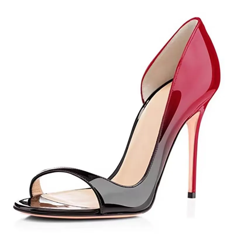 Leopard Luxe Gradient Stiletto Heels