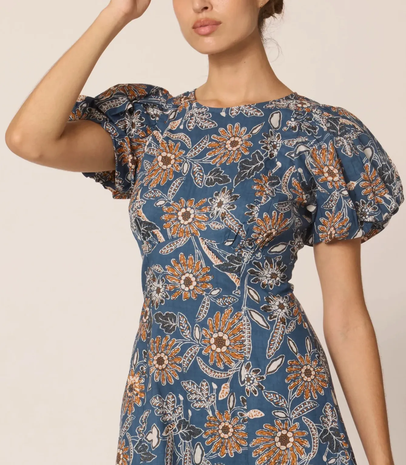 Leslie Midi Dress Magnolia