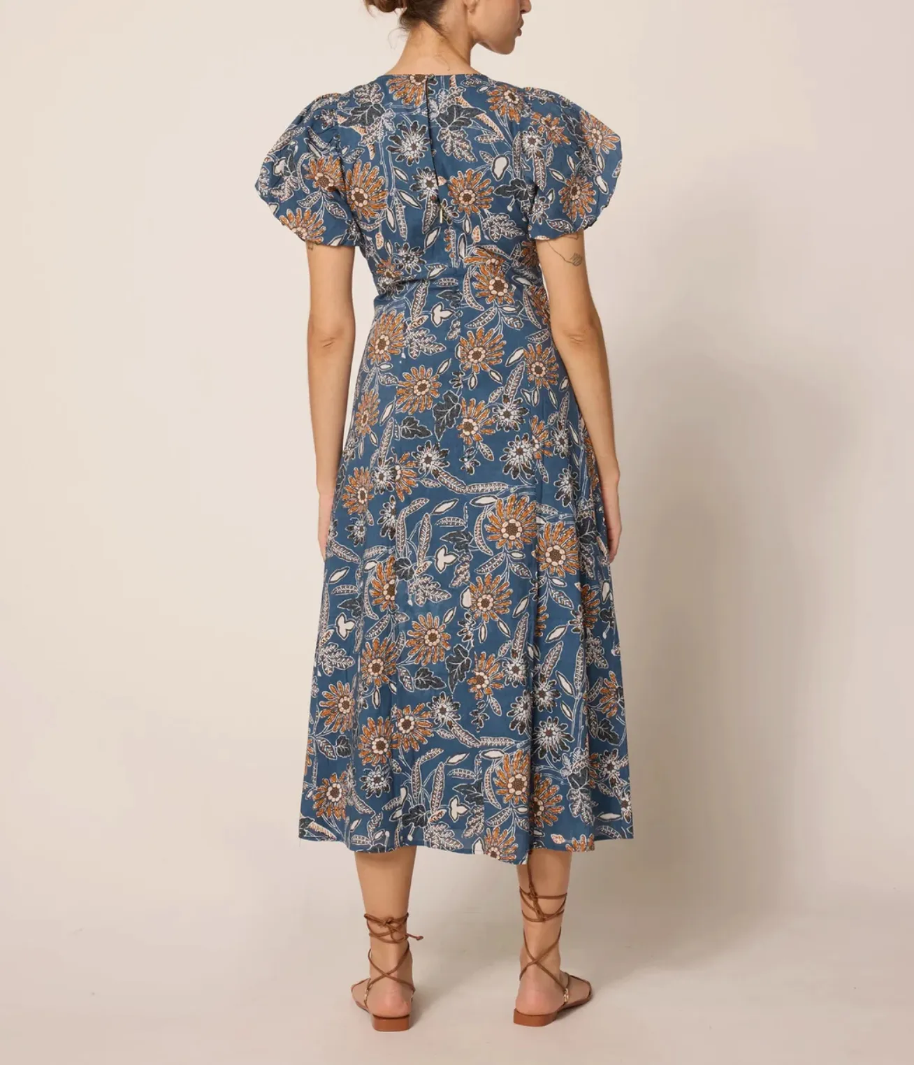 Leslie Midi Dress Magnolia