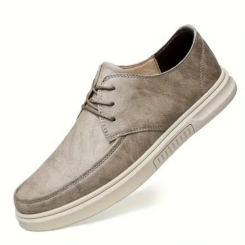 Lichtbruine herenschoenen - Stijlvolle zakelijke casual schoenen met veteroogst