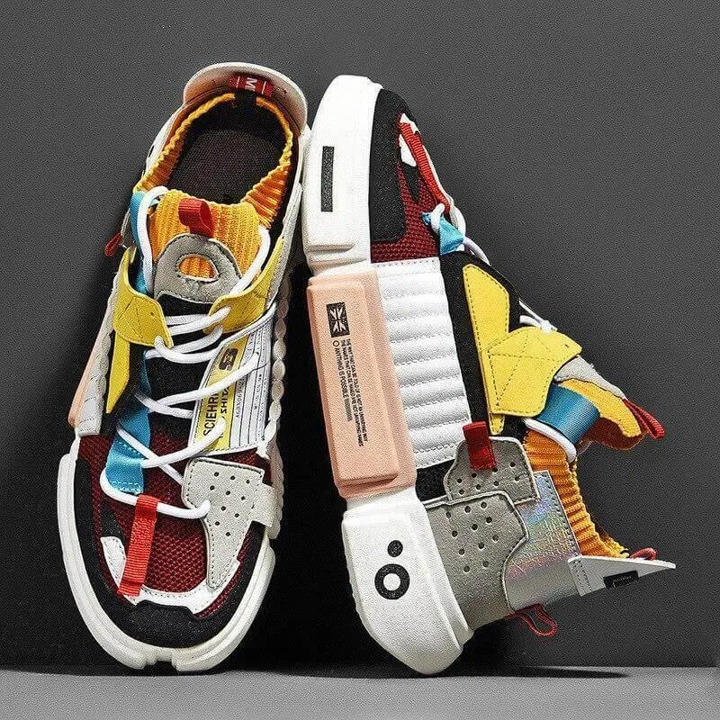 Lightweight Unisex Casual Sneakers - Comfortable Everyday Footwear