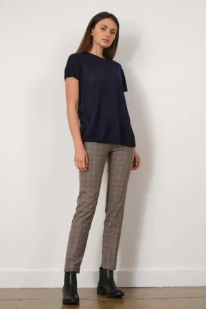 LILI Flannel Taupe Plaid