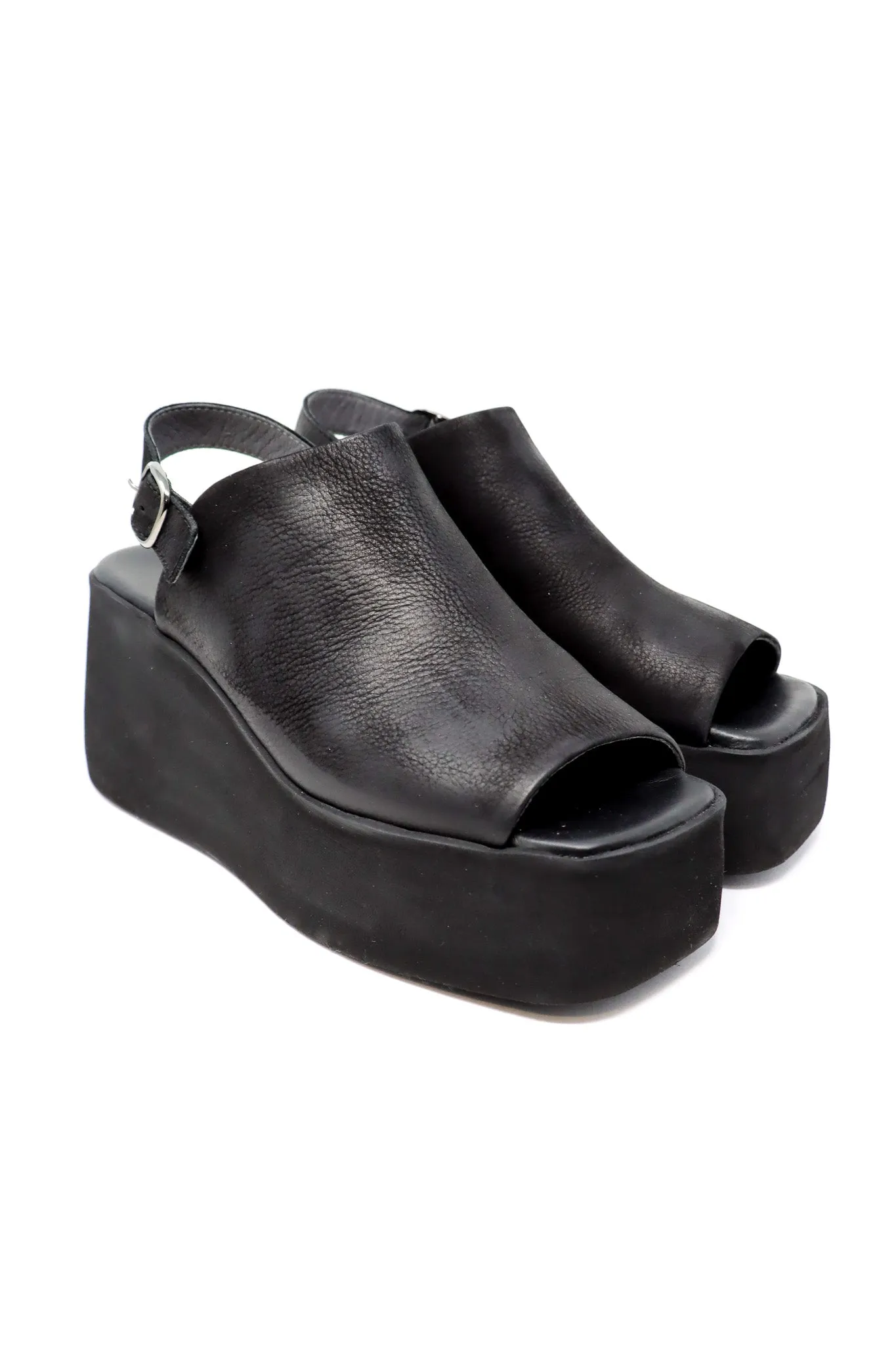LOFINA Gas Nero Sandals