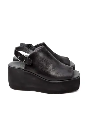 LOFINA Gas Nero Sandals