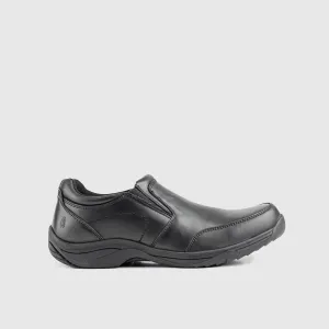 Logan Comfort Slip Ons Black 00863