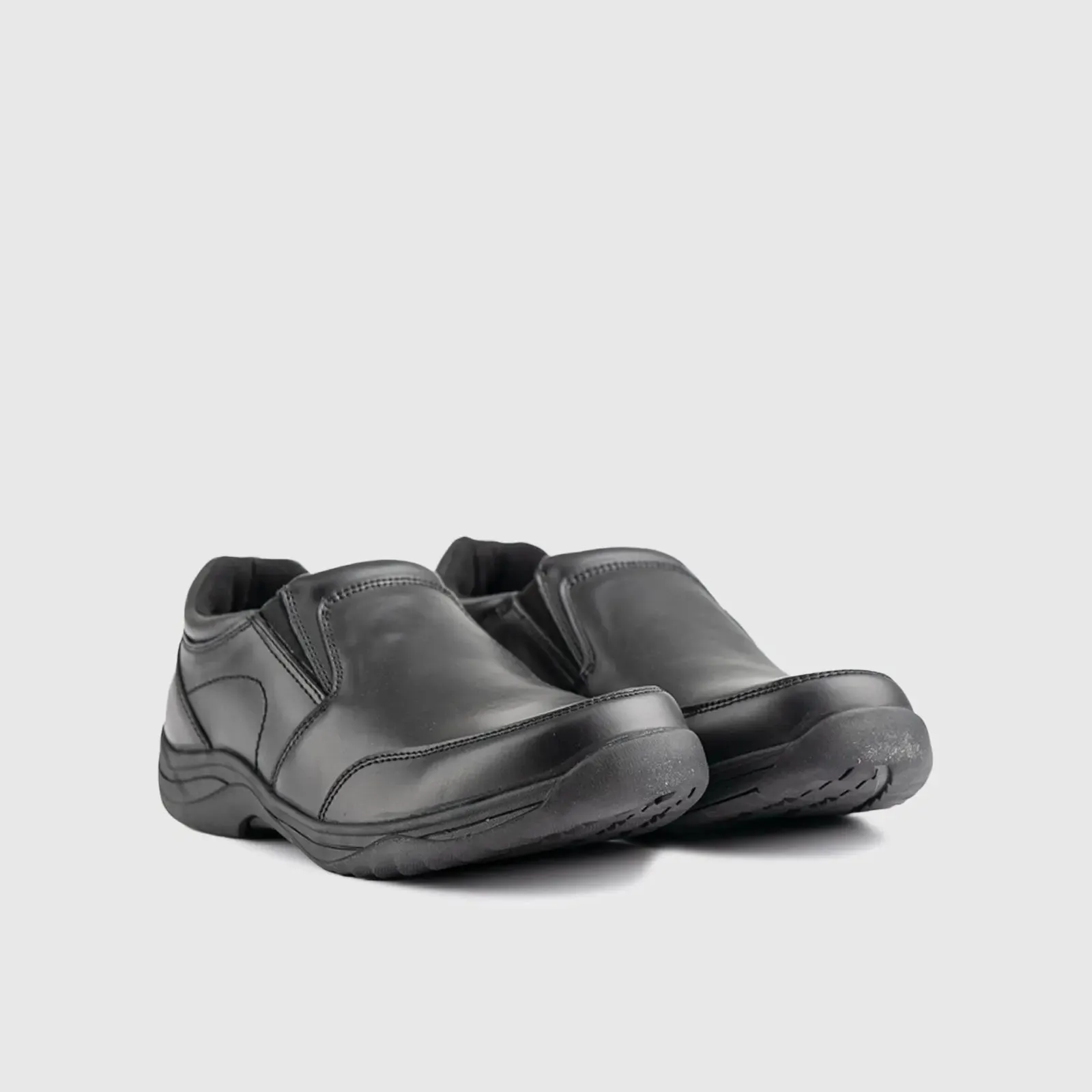 Logan Comfort Slip Ons Black 00863