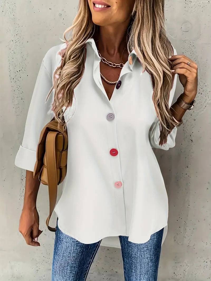 Long-sleeved Sarah shirt for spring & autumn