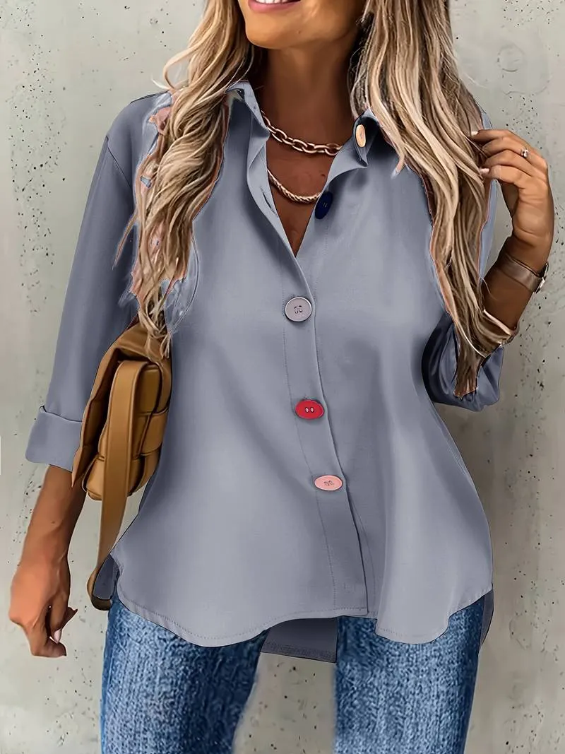 Long-sleeved Sarah shirt for spring & autumn