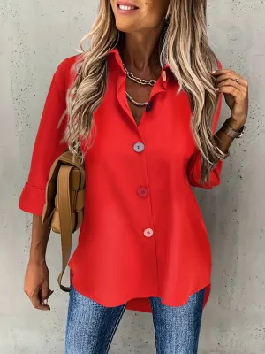 Long-sleeved Sarah shirt for spring & autumn