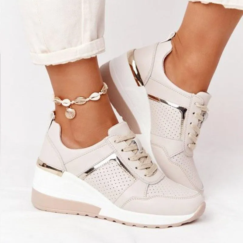 Maja™ | Comfortable High-Top Sneakers