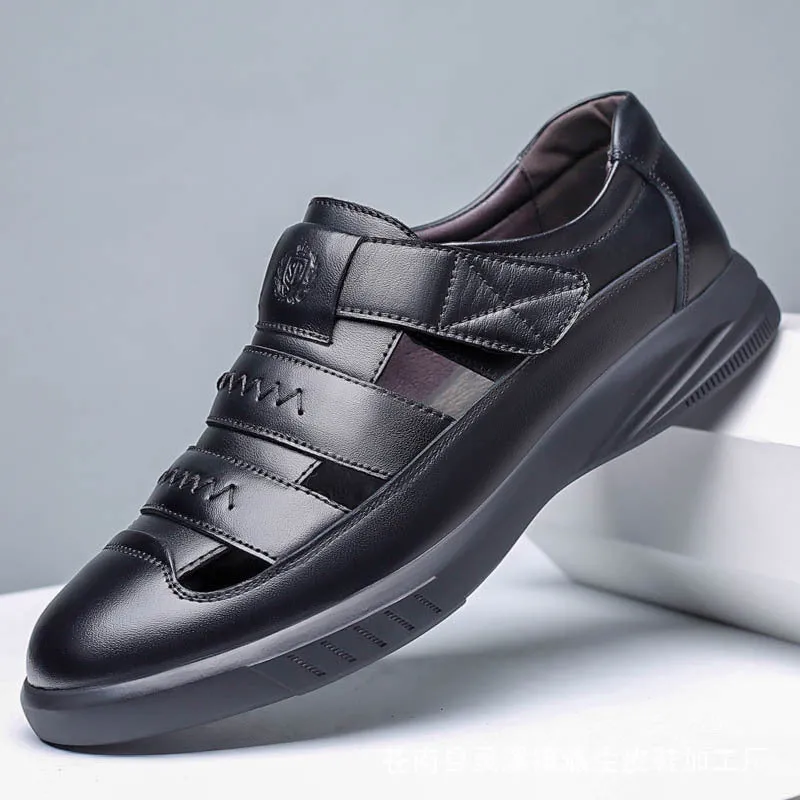 Male Trendy Chic Leisure Hollow Out Sandals