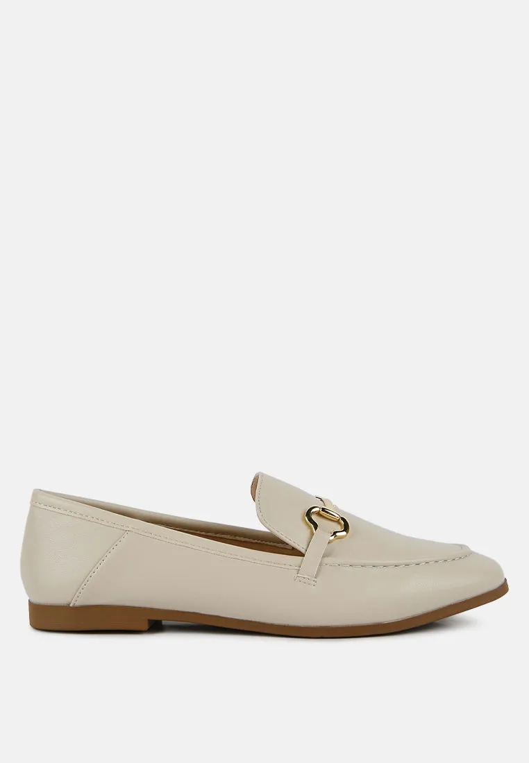 Maurice Semi Casual Faux Leather Loafers By Ruw