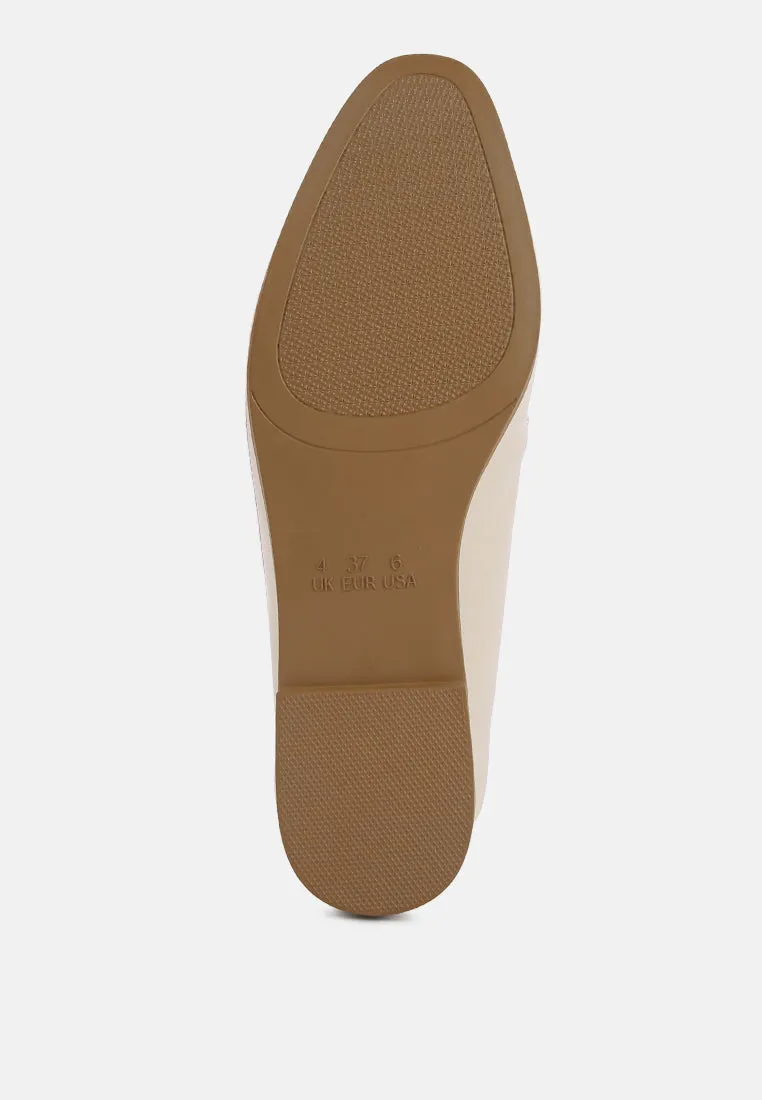 Maurice Semi Casual Faux Leather Loafers By Ruw