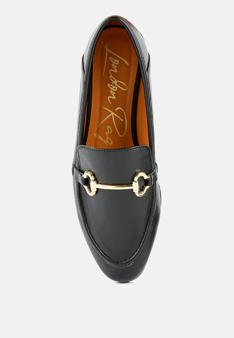 Maurice Semi Casual Faux Leather Loafers By Ruw