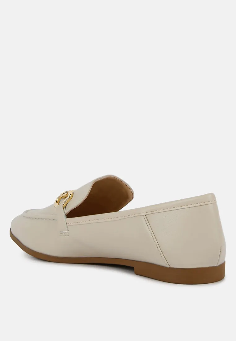 Maurice Semi Casual Faux Leather Loafers By Ruw