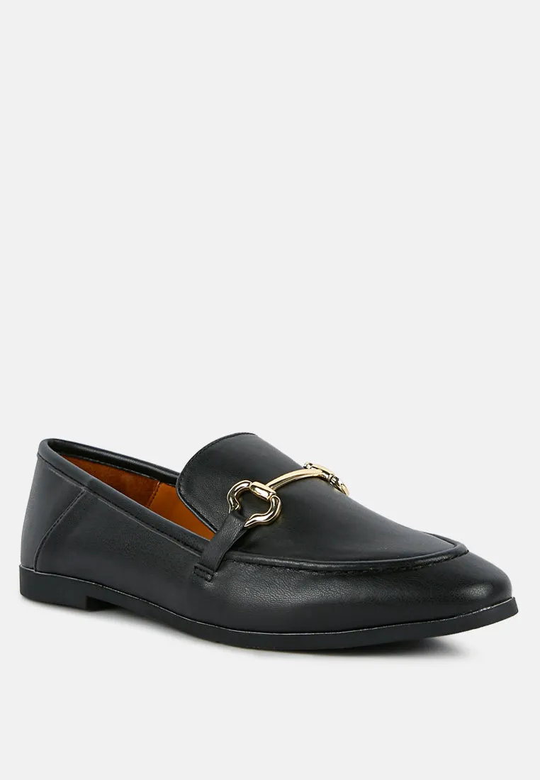 Maurice Semi Casual Faux Leather Loafers By Ruw