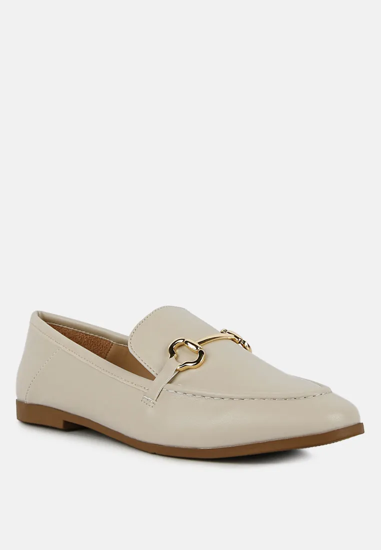 Maurice Semi Casual Faux Leather Loafers By Ruw