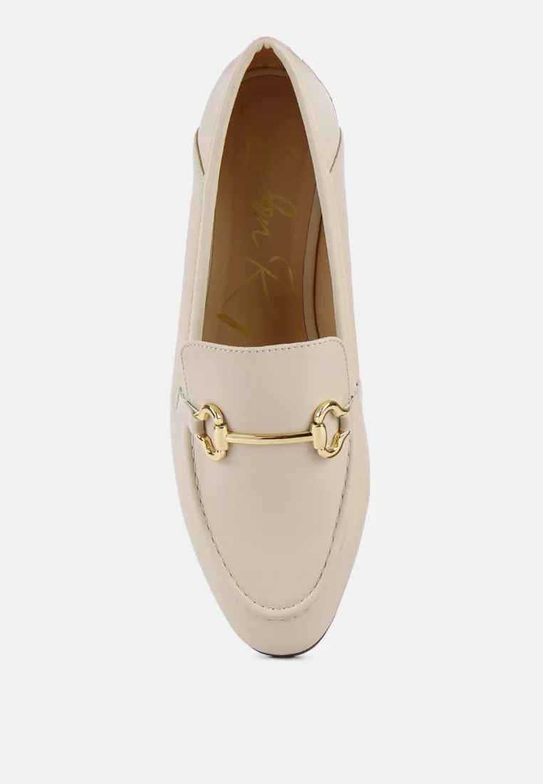 Maurice Semi Casual Faux Leather Loafers By Ruw