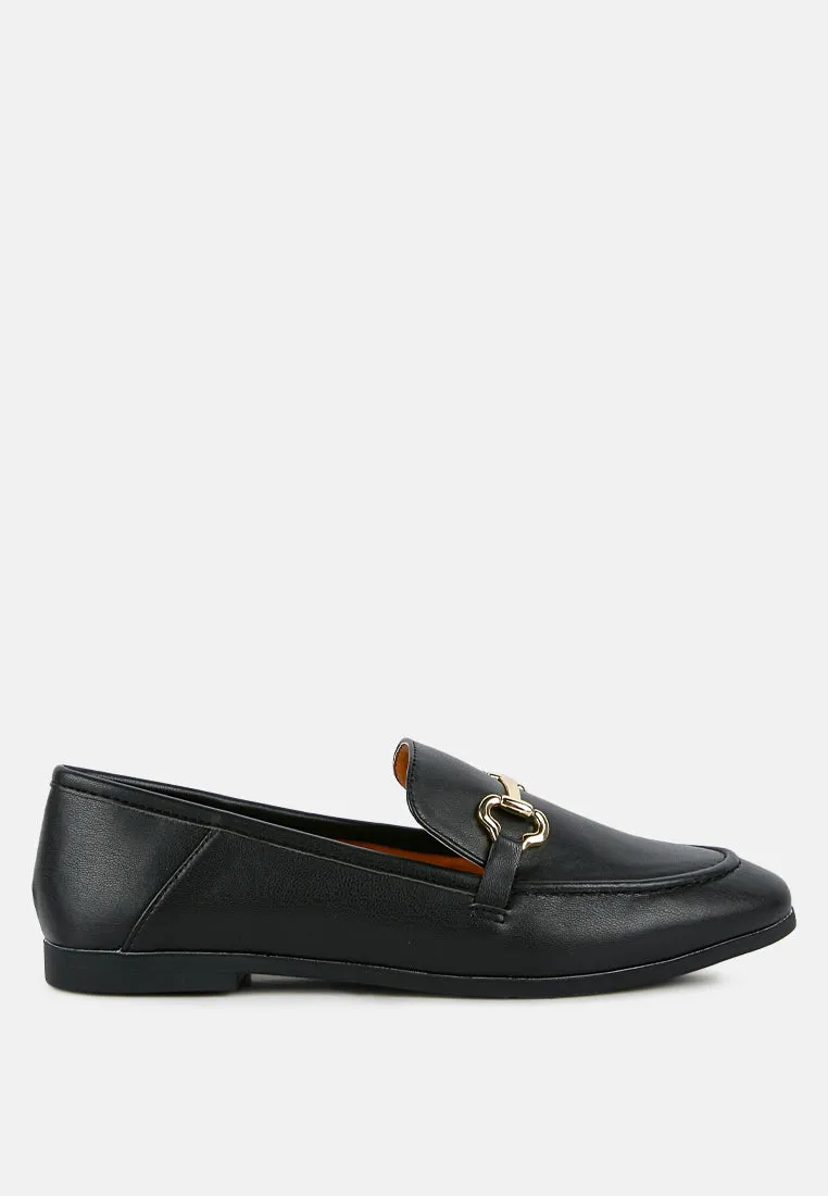 Maurice Semi Casual Faux Leather Loafers By Ruw