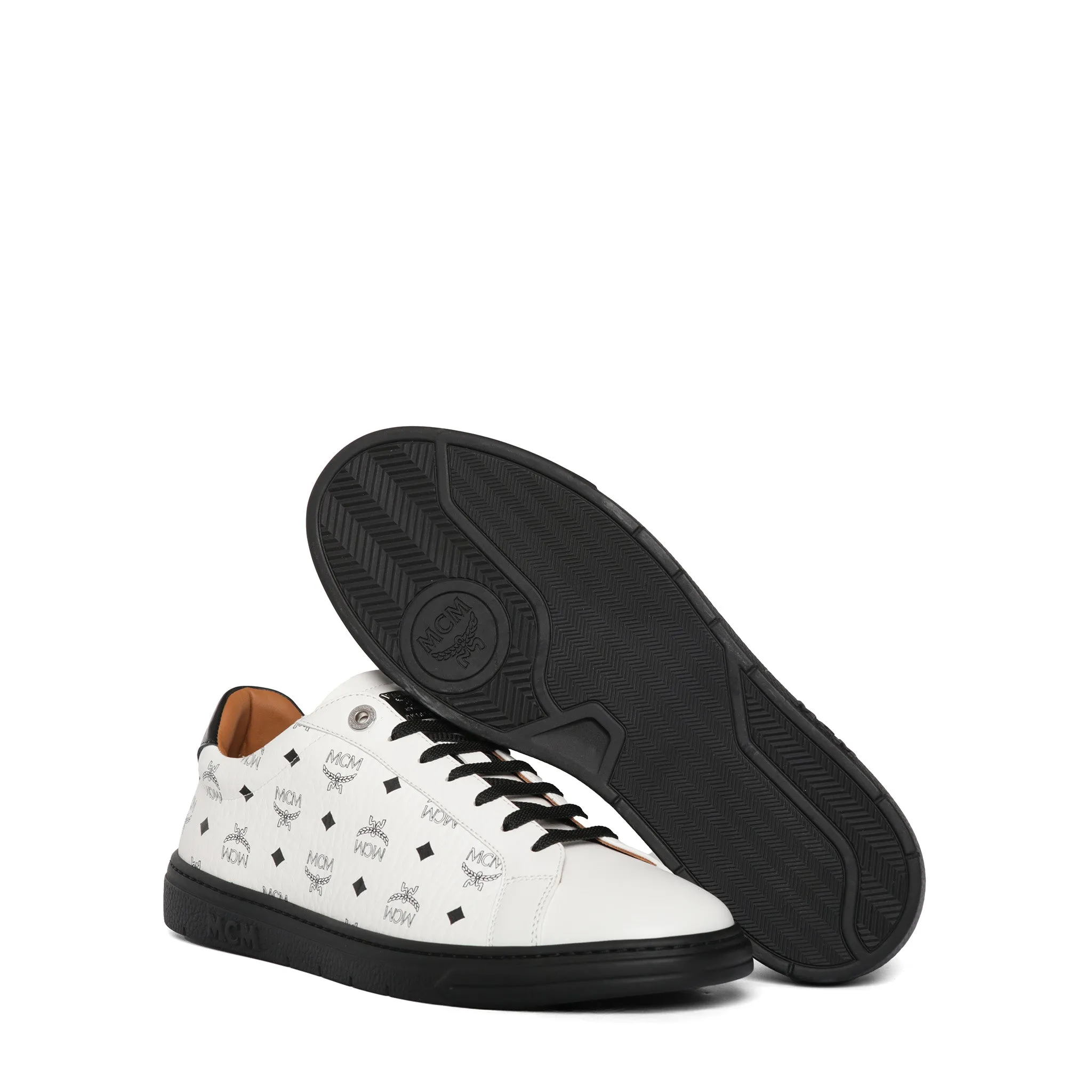 MCM Women's Color Block Terrain Lo Sneakers in Visetos