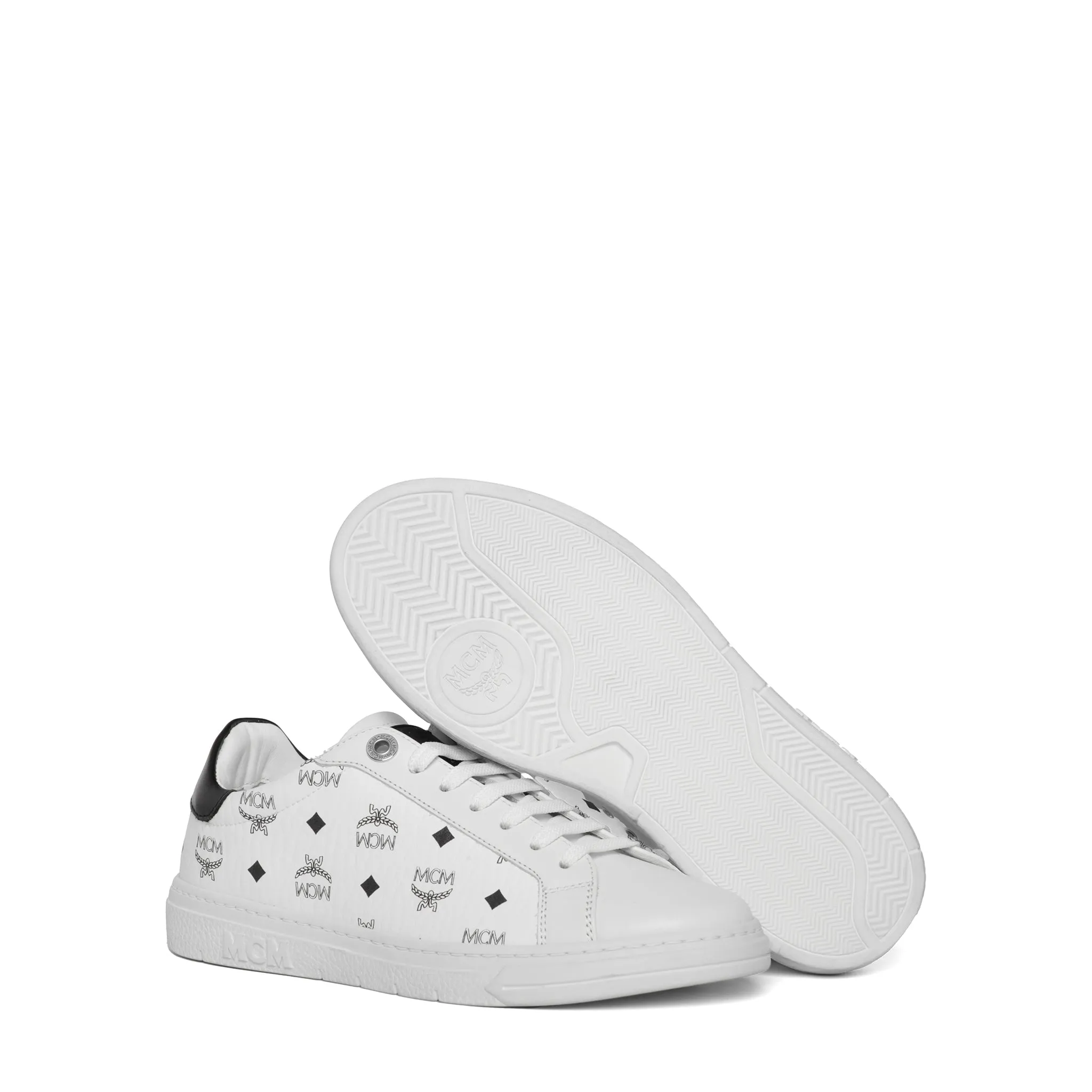 MCM Women's Low Derby Terrain Visetos Sneakers