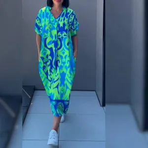 Melanie - Elegant Floral Dress