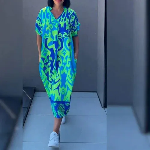 Melanie - Elegant Floral Dress